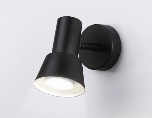 Спот с 1 лампой TA13112 Ambrella light чёрный GU10 в стиле хай-тек современный  фото 2