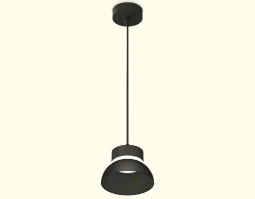 Светильник подвесной XP8111050 Ambrella light чёрный 1 лампа, основание чёрное в стиле хай-тек современный  фото 3
