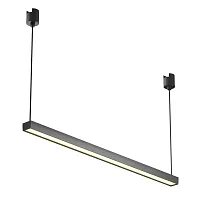 Трековый светильник LED Magnetic track system Elasity TR170-1-26W3K-B Maytoni чёрный для шинопроводов серии Magnetic track system Elasity чёрный