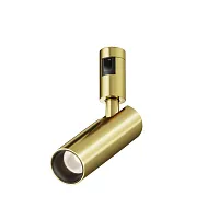 Трековый светильник Focus Led Flarity 4000K 12Вт 60° TR144-1-12W4K-W-BS Maytoni латунь для шинопроводов серии Magnetic trаck system Flarity латунь