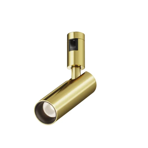 Трековый светильник Focus Led Flarity 4000K 12Вт 60° TR144-1-12W4K-W-BS Maytoni латунь для шинопроводов серии Magnetic trаck system Flarity латунь