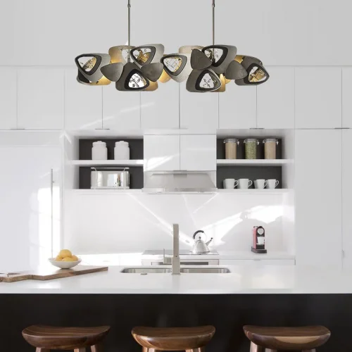 Светильник подвесной DAGMAR L150 204719-23 ImperiumLoft латунь на 1 лампу, основание латунь в стиле современный фото 9