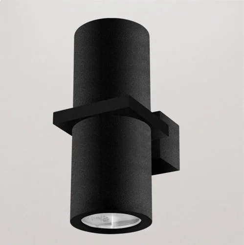 Бра CLT 021W BL Crystal Lux чёрный на 2 лампы, основание чёрное в стиле современный 