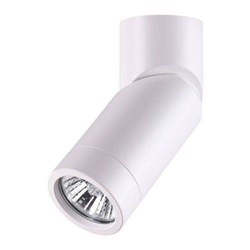 Светильник накладной Elite 370595 Novotech белый 1 лампа, основание белое в стиле современный круглый