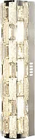 Бра LED Gabbana 4014/09/01W Stilfort прозрачный на 1 лампу, основание хром в стиле современный с пультом