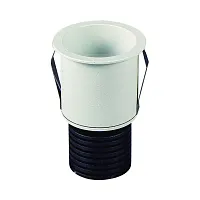 Встраиваемый светильник LED Guincho 7082 Mantra уличный IP54 чёрный 1 лампа, плафон белый в стиле хай-тек современный LED