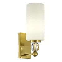 Бра Aurora SL2003.301.01 ST-Luce белый на 1 лампу, основание латунь в стиле современный 