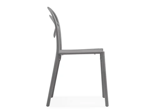 Пластиковый стул Simple gray 15740 Woodville, /, ножки/пластик/серый, размеры - ***** фото 5