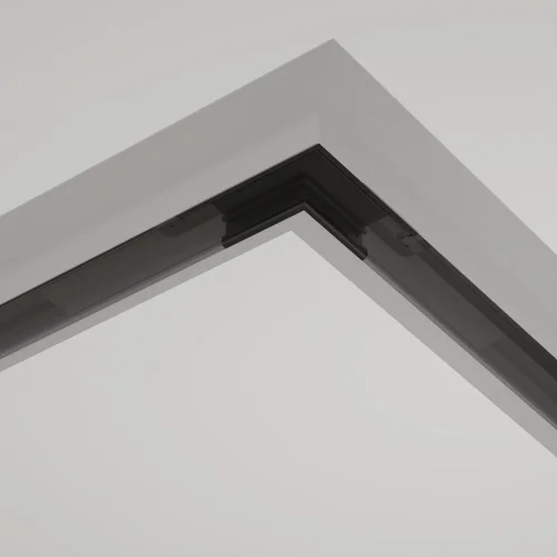 Коннектор угловой встраиваемый Magnetic track system Basity TRA172CL-12B Maytoni чёрный в стиле для светильников серии Magnetic track system Basity встраиваемый basity магнитная фото 4