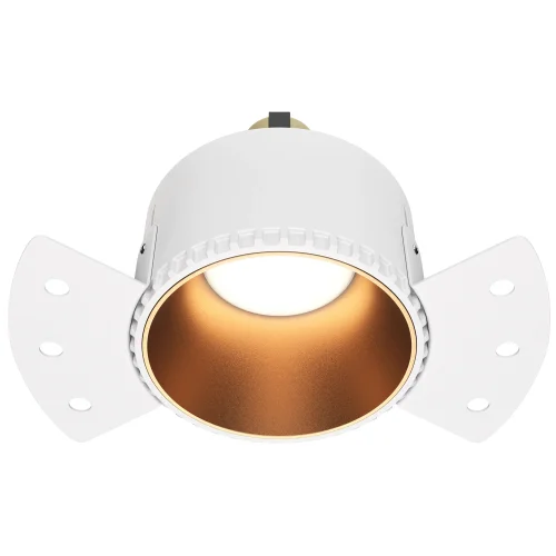 Светильник точечный Share DL051-01-GU10-RD-WMG Maytoni матовый золото 1 лампа, основание матовое золото в стиле современный для затирки
