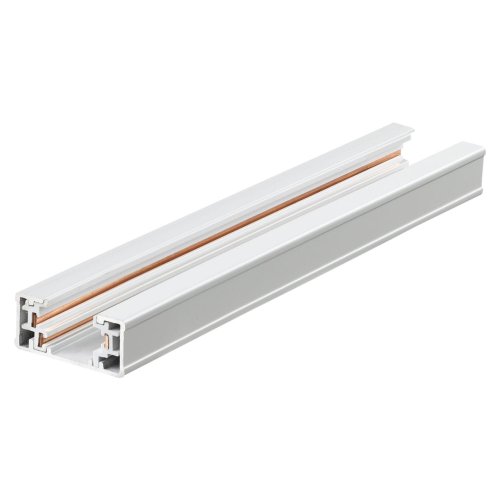 Однофазный трехжильный шинопровод 3м Expert 135295 Novotech белый в стиле минимализм хай-тек современный для светильников серии Expert шинопровод однофазный трехжильный expert фото 2