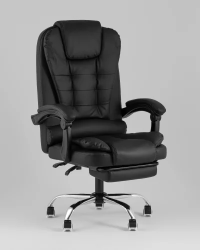 Кресло руководителя TopChairs President NEW, черное УТ000041706 Stool Group, /, ножки//, размеры - *****