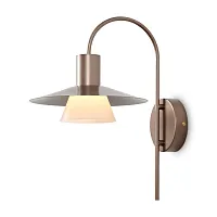 Бра LED Fari FR5600WL-L5MG Freya матовый золото на 1 лампу, основание матовое золото в стиле современный скандинавский лофт Бра LED Fari FR5600WL-L5MG Freya матовый золото на 1 лампу, основание матовое золото в стиле современный скандинавский лофт