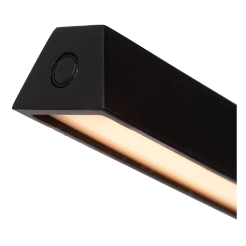Торшер LED Lavale 44701/03/30 Lucide для чтения чёрный на 1 лампу, основание чёрное в стиле современный минимализм фото 4