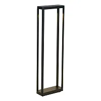 Парковый светильник ЛЕД Элма SL9534.415.01 ST-Luce уличный IP65 чёрный на 1 лампу, плафон чёрный в стиле хай-тек современный ЛЕД