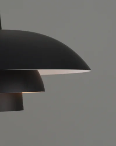 Светильник подвесной Pescara V10659-1P Moderli чёрный 1 лампа, основание чёрное в стиле современный скандинавский лофт  фото 4