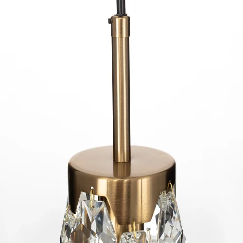 Светильник подвесной Ronin CL326013 Citilux прозрачный на 3 лампы, основание чёрное в стиле классический современный каскад фото 3 Светильник подвесной Ronin CL326013 Citilux прозрачный на 3 лампы, основание чёрное в стиле классический современный каскад фото 3