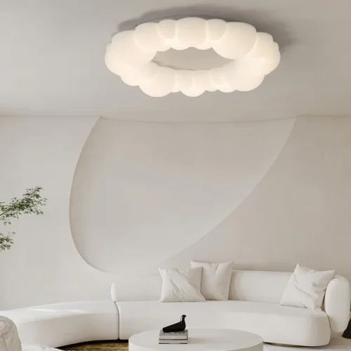 Светильник потолочный ODDLY CH D87 223910-23 ImperiumLoft белый на 1 лампу, основание белое в стиле скандинавский минимализм современный фото 11 Светильник потолочный ODDLY CH D87 223910-23 ImperiumLoft белый на 1 лампу, основание белое в стиле скандинавский минимализм современный фото 11