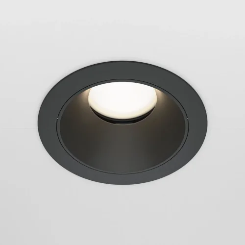 Светильник точечный Share DL051-U-1B Maytoni чёрный 1 лампа, основание чёрное в стиле хай-тек современный  фото 5