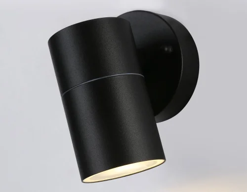 Настенный светильник ST3705 Ambrella light уличный IP54 чёрный 1 лампа, плафон чёрный в стиле хай-тек современный GU10 фото 3