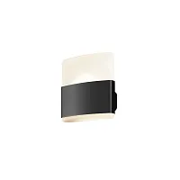 Настенный светильник уличный LED Rom O442WL-L12GF3K1 Maytoni уличный IP54 графит на 1 лампу, плафон белый в стиле современный LED