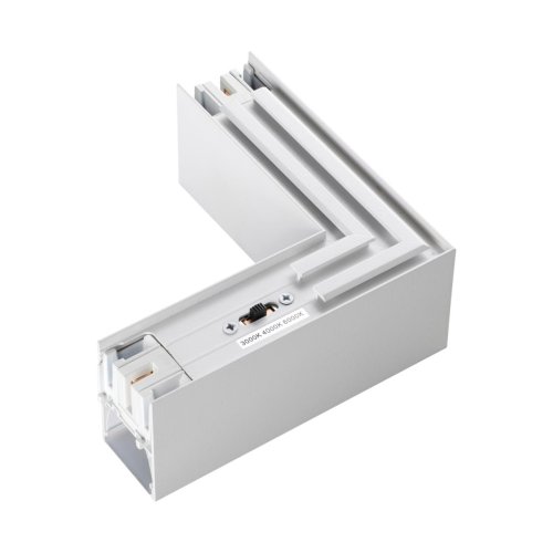 Светильник соединитель «L» с переключателем цветовой темперетуры Fatto 359608 Novotech белый на 1 лампу, основание белое в стиле современный хай-тек фото 6 Светильник соединитель «L» с переключателем цветовой темперетуры Fatto 359608 Novotech белый на 1 лампу, основание белое в стиле современный хай-тек фото 6