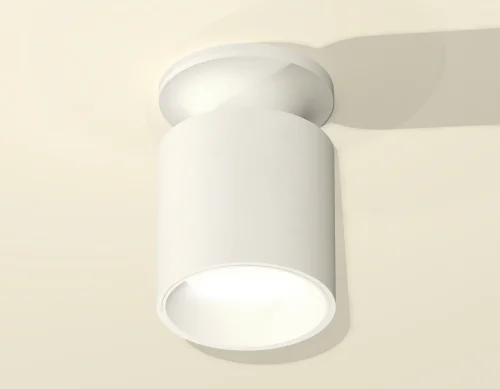Светильник накладной Techno spot XS6301101 Ambrella light белый 1 лампа, основание белое в стиле современный круглый фото 3