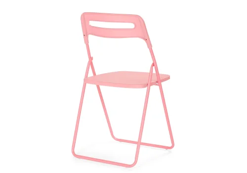 Пластиковый стул Fold складной pink 15484 Woodville, розовый/, ножки/металл/розовый, размеры - ****430*460 фото 4