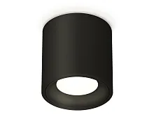 Светильник накладной Techno spot XS7532010 Ambrella light чёрный 1 лампа, основание чёрное в стиле хай-тек современный круглый