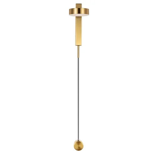Бра LED Mirach A2142AP-10PB Arte Lamp медь на 1 лампу, основание медь в стиле хай-тек современный 