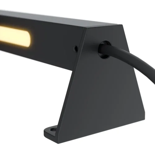 Парковый светильник LED Edge O415FL-L15B3K Maytoni уличный IP65 чёрный 1 лампа, плафон чёрный в стиле современный LED фото 6