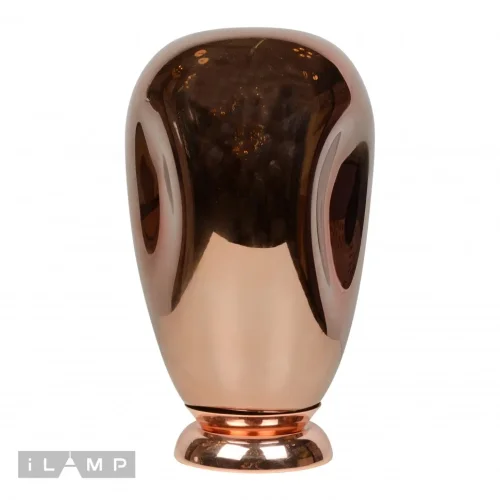 Настольная лампа Libra AT9039-1 GLPI iLamp розовая 1 лампа, основание розовое металл в стиле современный  фото 3