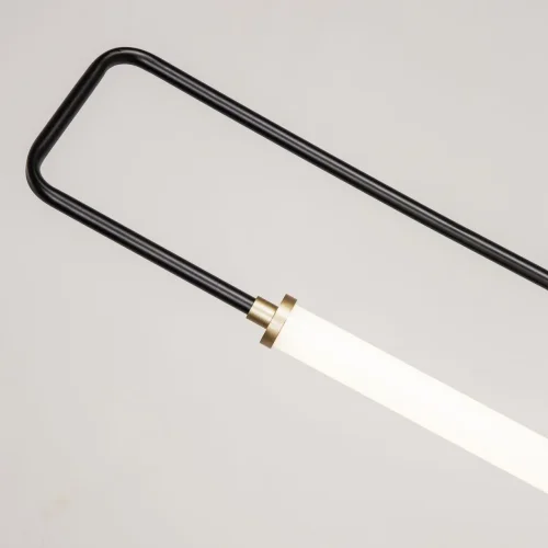 Настольная лампа LED Inspire 4100-1T Favourite белая 1 лампа, основание чёрное металл в стиле современный  фото 5