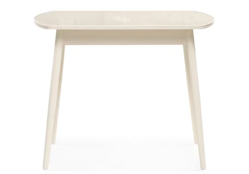 Стеклянный стол Калверт кремовый 551084 Woodville столешница кремовая из стекло лдсп фото 2