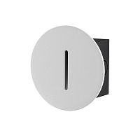 Светильник точечный LED Escala 7052/3WL Odeon Light белый на 1 лампу, основание белое в стиле минимализм хай-тек подсветка для лестниц и ступеней