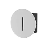 Светильник точечный LED Escala 7052/3WL Odeon Light белый на 1 лампу, основание белое в стиле минимализм хай-тек подсветка для лестниц и ступеней