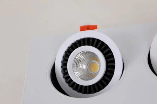 Светильник точечный LED Cardine 2417-2U Favourite белый на 2 лампы, основание белое в стиле современный фото 4