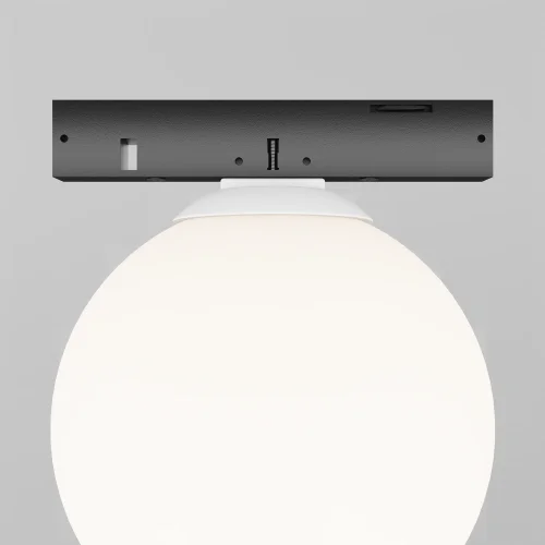 Трековый светильник Luna 4000К 3Вт 200° Magnetic track system Levity TR185-1-3W4K-B Maytoni белый для шинопроводов серии Magnetic track system Levity чёрный фото 8