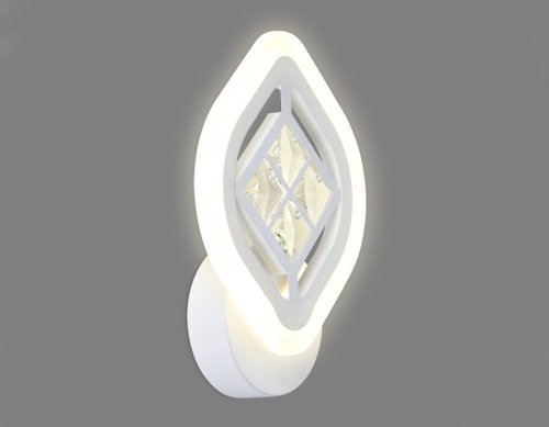 Бра LED Ice FA277 Ambrella light белый на 1 лампа, основание белое в стиле модерн хай-тек квадраты фото 4