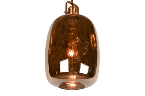 Светильник подвесной Edition A1509/300/B3 BR iLamp коричневый 1 лампа, основание коричневое в стиле современный выдувное фото 3