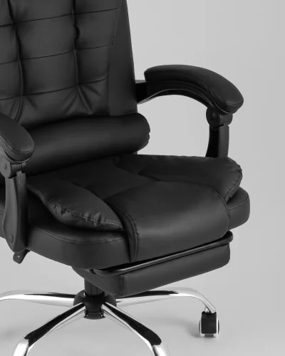 Кресло руководителя TopChairs President NEW, черное УТ000041706 Stool Group, /, ножки//, размеры - ***** фото 5