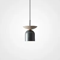 Светильник подвесной JESS L1 Black 151782-26 ImperiumLoft чёрный 1 лампа, основание серое в стиле современный лофт 