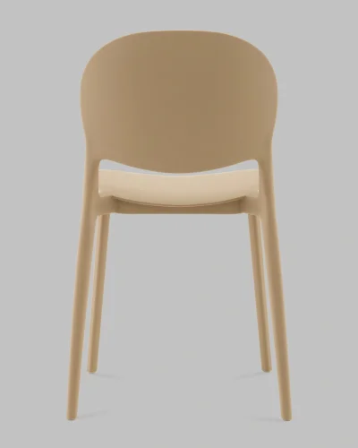 Стул Briny, пластик бежевый УТ000041343 Stool Group, бежевый/пластик, ножки/металл/бежевый, размеры - *780**** фото 5
