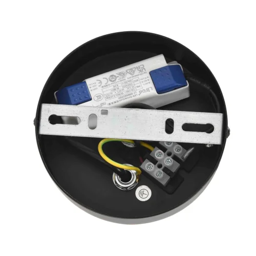 Светильник подвесной LED Camomile 8301/9L Lumion чёрный на 1 лампу, основание чёрное в стиле лофт фото 7