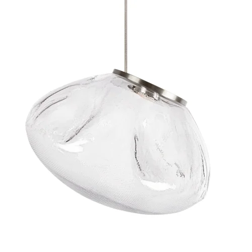 Светильник подвесной ЛЕД Рэндом / Random 10469S Clear LOFT IT прозрачный на 1 лампу, основание никель в стиле современный фото 4 Светильник подвесной ЛЕД Рэндом / Random 10469S Clear LOFT IT прозрачный на 1 лампу, основание никель в стиле современный фото 4