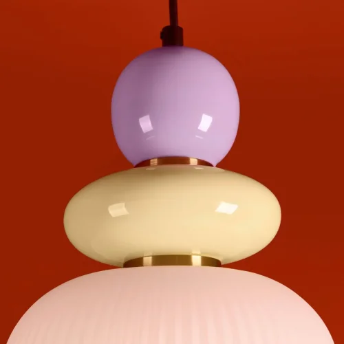 Светильник подвесной Alzare FR5595PL-01B Freya разноцветный белый на 1 лампу, основание чёрное в стиле современный мемфис фото 10 Светильник подвесной Alzare FR5595PL-01B Freya разноцветный белый на 1 лампу, основание чёрное в стиле современный мемфис фото 10