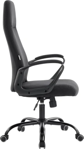 Кресло руководителя Smart Ткань Черный EP Smart F Black Everprof, чёрный/ткань, ножки//, размеры - 1120*1220**** фото 2