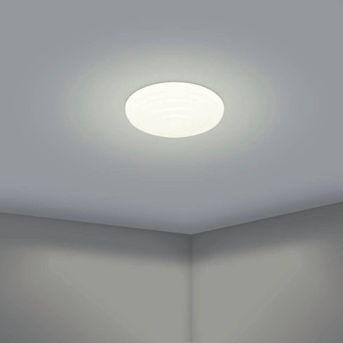 Светильник потолочный LED Battistona 900605 Eglo белый 1 лампа, основание белое в стиле современный  фото 4