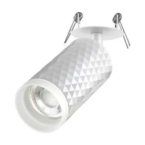 Светильник точечный Brill 370850 Novotech белый 1 лампа, основание белое в стиле современный 