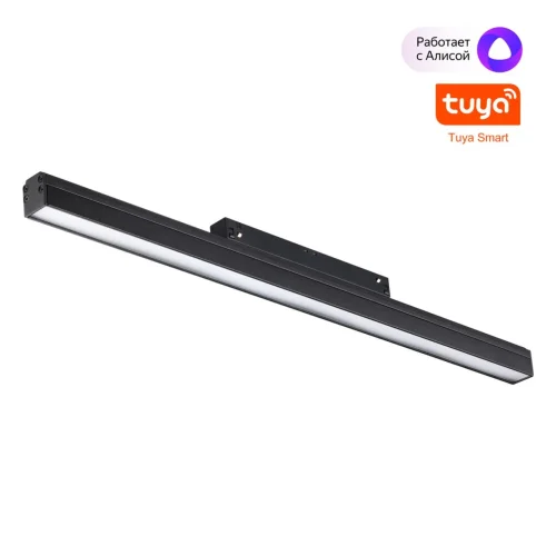Трековый светильник LED для низковольтного шинопровода Flum 359482 Novotech чёрный для шинопроводов серии Flum чёрный